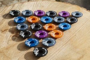 Custom Bike Garage stem caps
