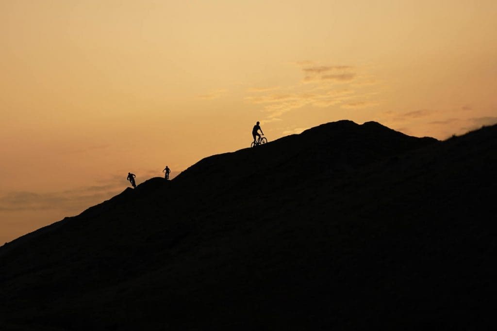Riders on the ridge